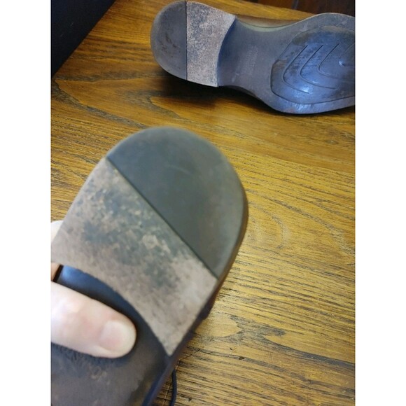 Men's Johnson & Murphy Cap Toe Size 8 1/2D Tan Lace-UPS Top Stitch Details VGC - Picture 11 of 11